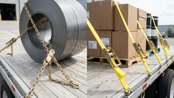When to Use Chain Instead of Straps for Cargo Securement