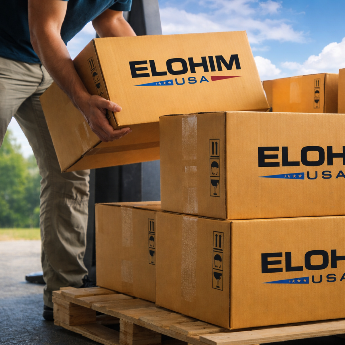 Heavy-duty shipping and moving supplies, boxes and packing materials, Elohim USA Houston TX