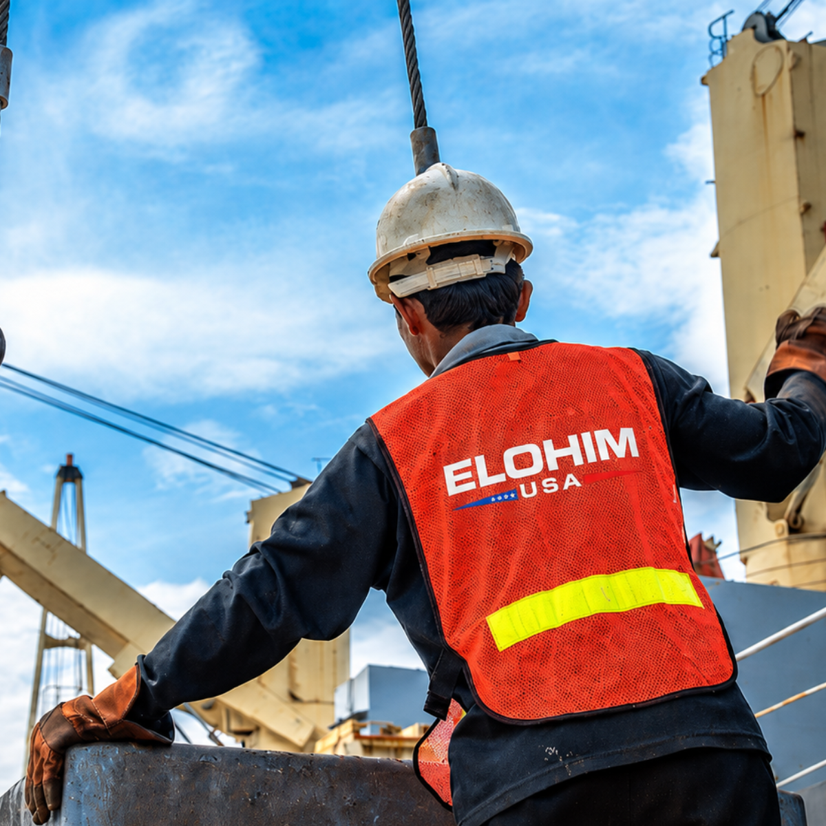 Industrial rigging and lifting equipment, shackles and slings, Elohim USA Houston TX