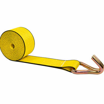 3" x 30" Winch Strap With Wire Hook | Elohim USA