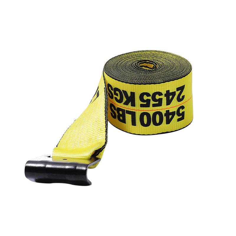4" x 30' Winch Strap with Flat Hook