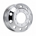 22.5" x 8.25" Chrome Truck Rim – 10 Hole Heavy Duty Wheel | Elohim USA