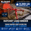 1/2 - 5/8" Ratchet Binder 13,000 lbs | 300 (Pallet) | Elohim USA