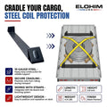 33" Light Duty Coil Rack for Flatbed Trailers | Steel Coil Cradle | 10-Pack | Elohim USA