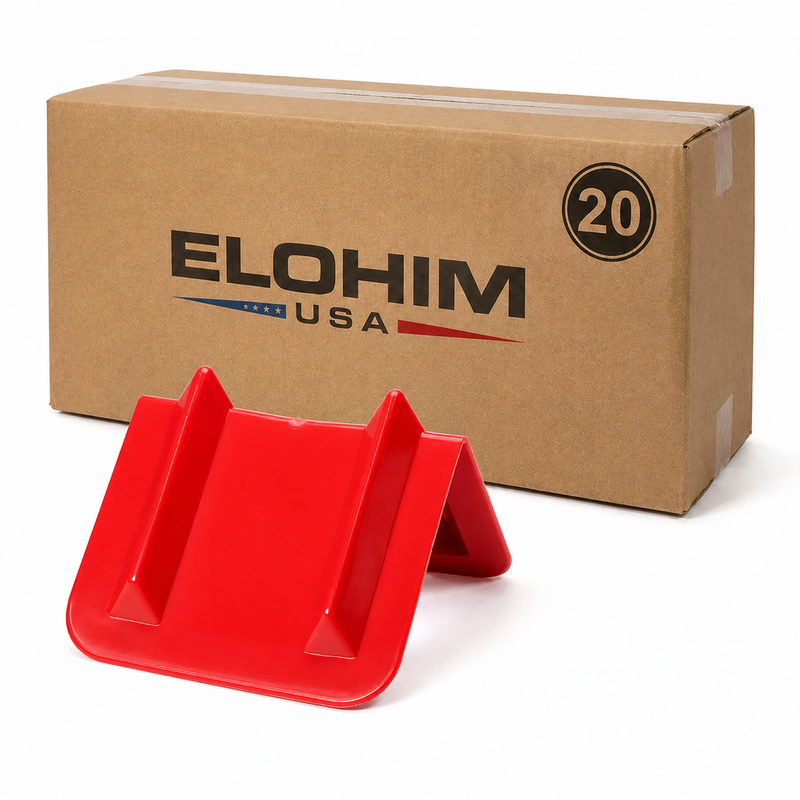 Corner Protector V Shaped 8" x 8" x 12" (Red)