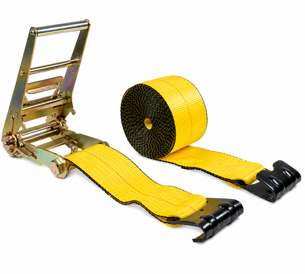 Ratchet Strap 4" x 30" Flat Hook