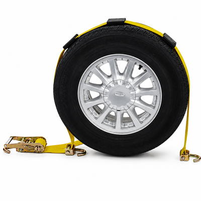 Tire Wheel Strap 2" x 10" x 10,000 lbs | Single | Elohim USA