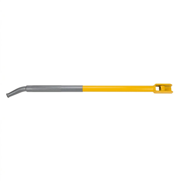 40" Combination Winch Bar | Chrome Finish | Flatbed Truck Tool