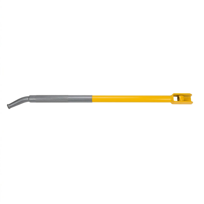 40" Combination Winch Bar | Chrome Finish | Flatbed Truck Tool