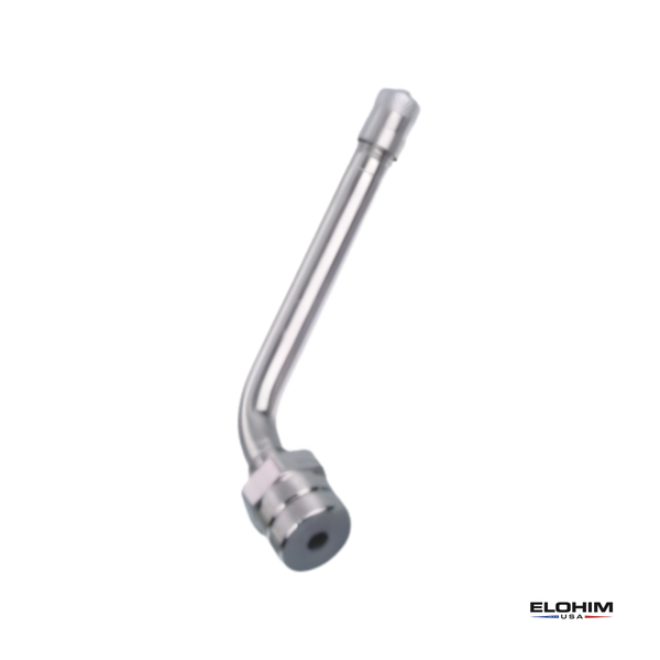 TR545D Aluminum Tire Valve Stem | 60° Clamp-In | Pack of 10