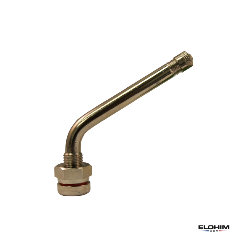 TR545D Copper Tire Valve Stem | 60° Clamp-In | Pack of 10