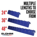 Elohim USA 8"x8" Industrial Heavy-Duty Corner Protector (V-Board) 24" - 36" - 48" | 24" | 300 | Elohim USA