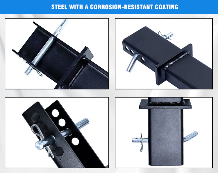 30" Steel Flatbed Pipe Stake | Adjustable