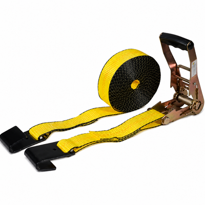 2" x 30" Ratchet Strap With Flat Hook | Single | Elohim USA